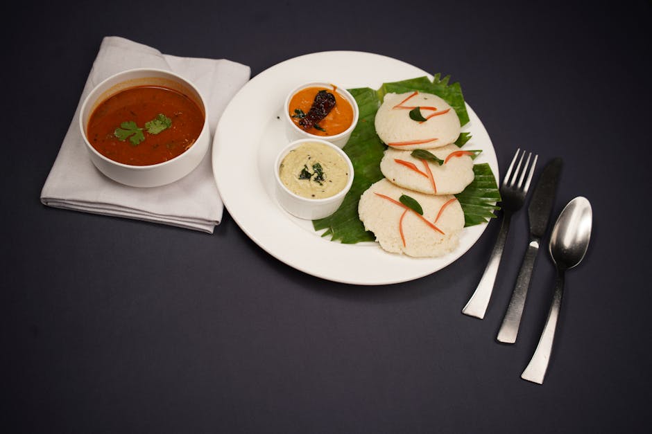 Soft fluffy idlis